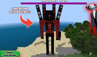 Skibidi WC Mod Minecraft imagem de tela 1