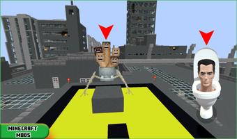 Skibidi WC Mod Minecraft imagem de tela 3