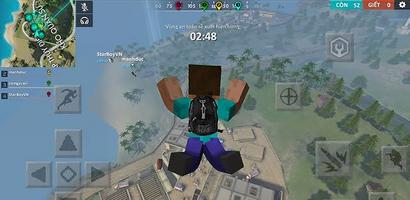 Map FreeFire for Minecraft poster