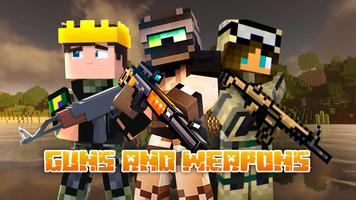 Weapons&Battle for Minecraft постер