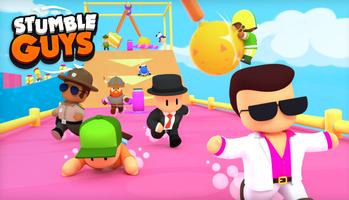 Stumble Guys:Mod knockout game Plakat