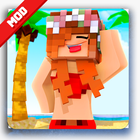 Mod Bikini Swimsuit for Minecraft PE 2021 icône
