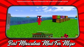 Miraculeuse 3D Skins + Mod Ladybug Noir For MCPE bài đăng