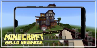 Hello-Neighbors Minecraft MCPE Ekran Görüntüsü 1