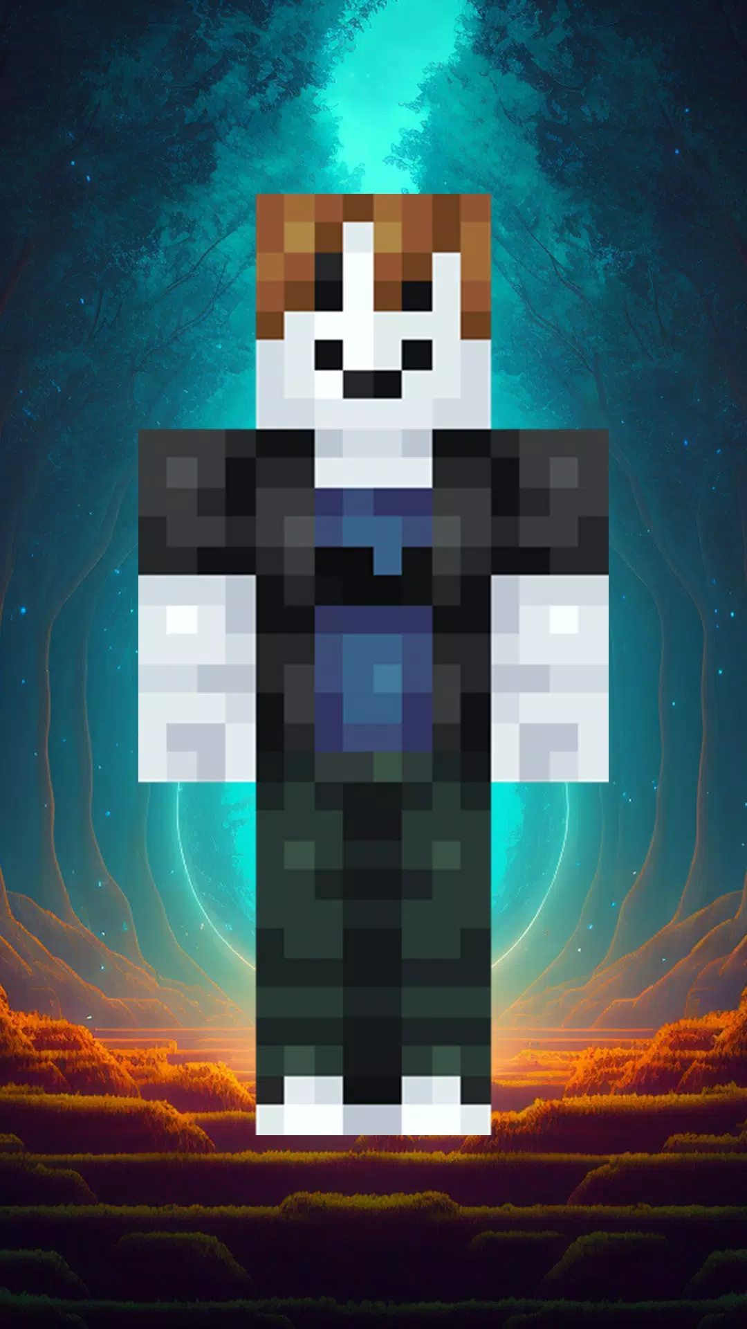 Bacon Hair Minecraft Skin