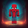 Spider Man Skin for Minecraft