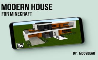MCPE Mods - Modern House For Minecraft PE 스크린샷 3