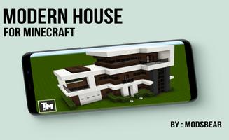 MCPE Mods - Modern House For Minecraft PE 스크린샷 2