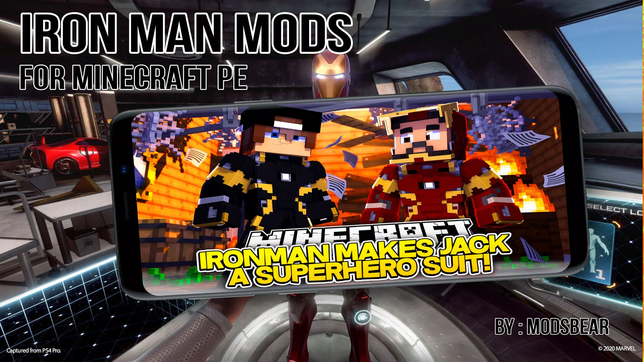 Iron Hero Mod For Minecraft PE - Apps on Google Play