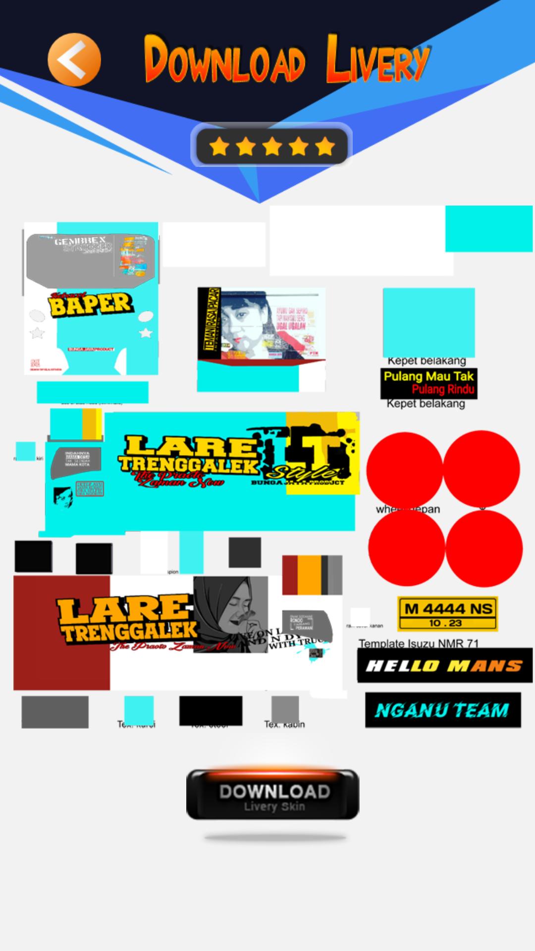 Livery Bussid Truk Isuzu Baper livery truck anti gosip Livery Bussid Truk Isuzu Baper livery truck anti gosip