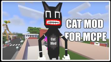 Cartoon Cat Mod For Minecraft 海报