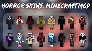 Horror skins: Minecraft Mod Plakat