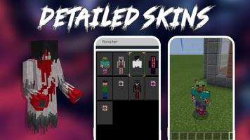 Horror skins: Minecraft Mod Screenshot 2