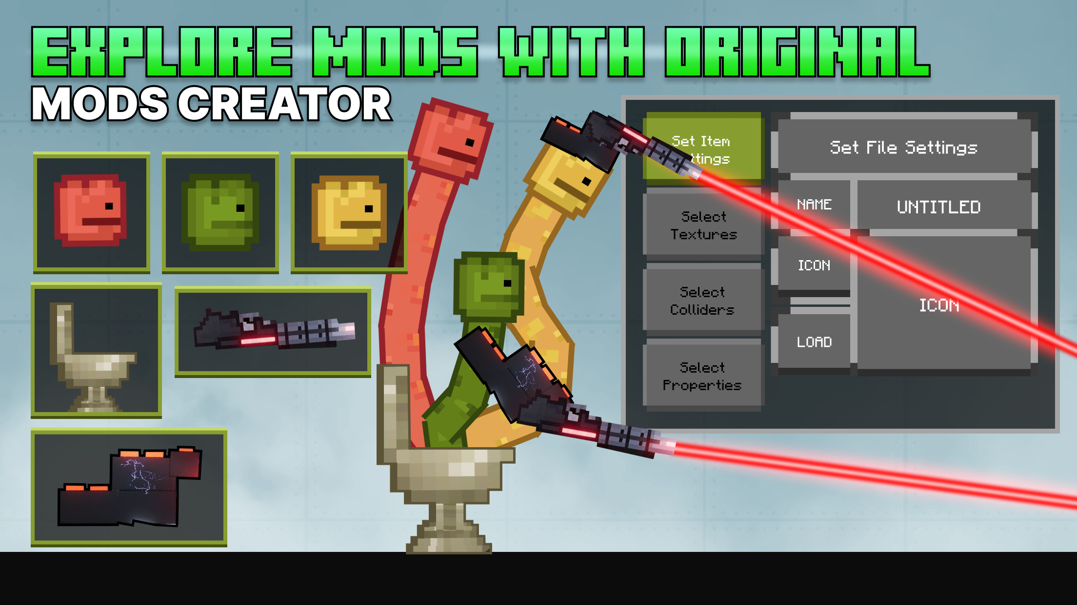 Mod MasterMelon Playground Mod Project Template Android Full Applications