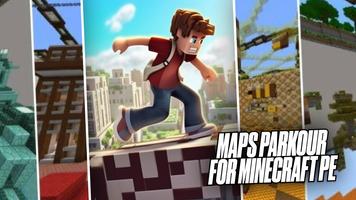 Maps Parkour for Minecraft PE الملصق