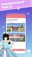 برنامه‌نما Mod Props Id Sakura School عکس از صفحه