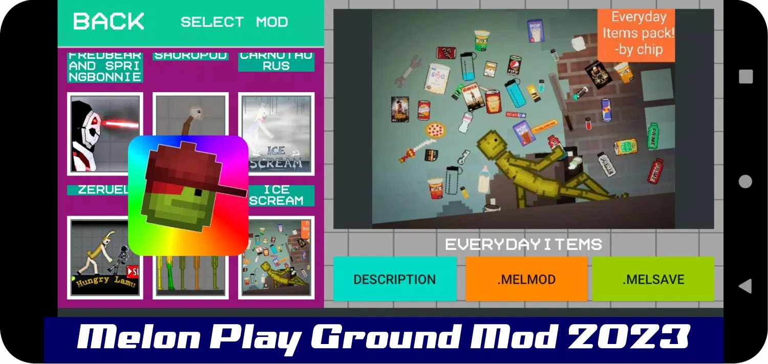 Melon Playground Mod APK [UPDATED 2023-02-02] - Download Latest Official  Version