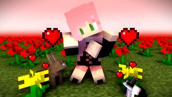 Mod Kawaii Craft for MCPE پوسٹر