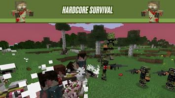 Zombie Apocalypse Minecraft PE imagem de tela 3