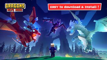 Fantasy Dragons Mod Minecraft captura de pantalla 2