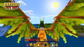 Fantasy Dragons Mod Minecraft captura de pantalla 3
