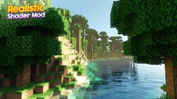 Realistic Shader Mod Minecraft capture d'écran 1