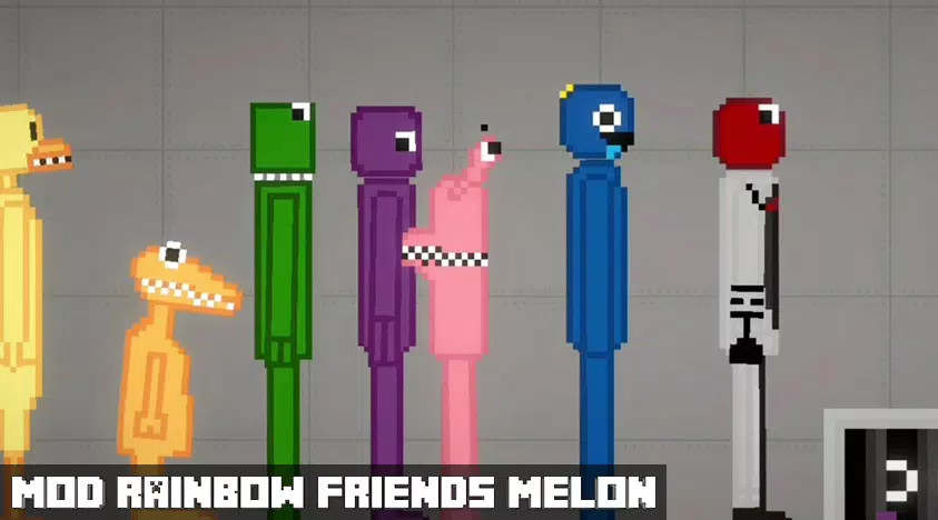 Download Rainbow Friends Mods For Melon android on PC