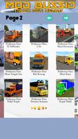 Mod Bussid Truk Peti Kemas imagem de tela 2