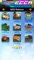 Mod Bussid Truk Rebecca Pindan screenshot 3