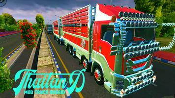 Mod Bussid Truck Thailand Cartaz