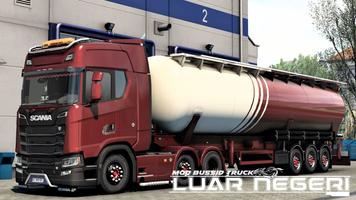 Mod Bussid Truk Luar Negeri 포스터