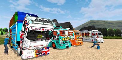 Mod Bussid Truck Oleng Terbaru Plakat