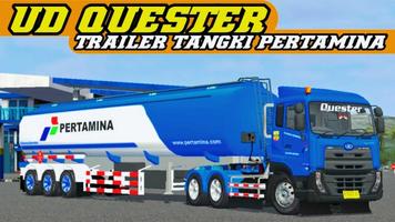 Mod Truck Trailer Pertamina screenshot 1