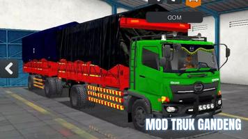 Mod Truk Gandeng Mbois Bussid Affiche