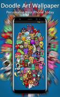 Doodle Art Wallpaper Cartaz