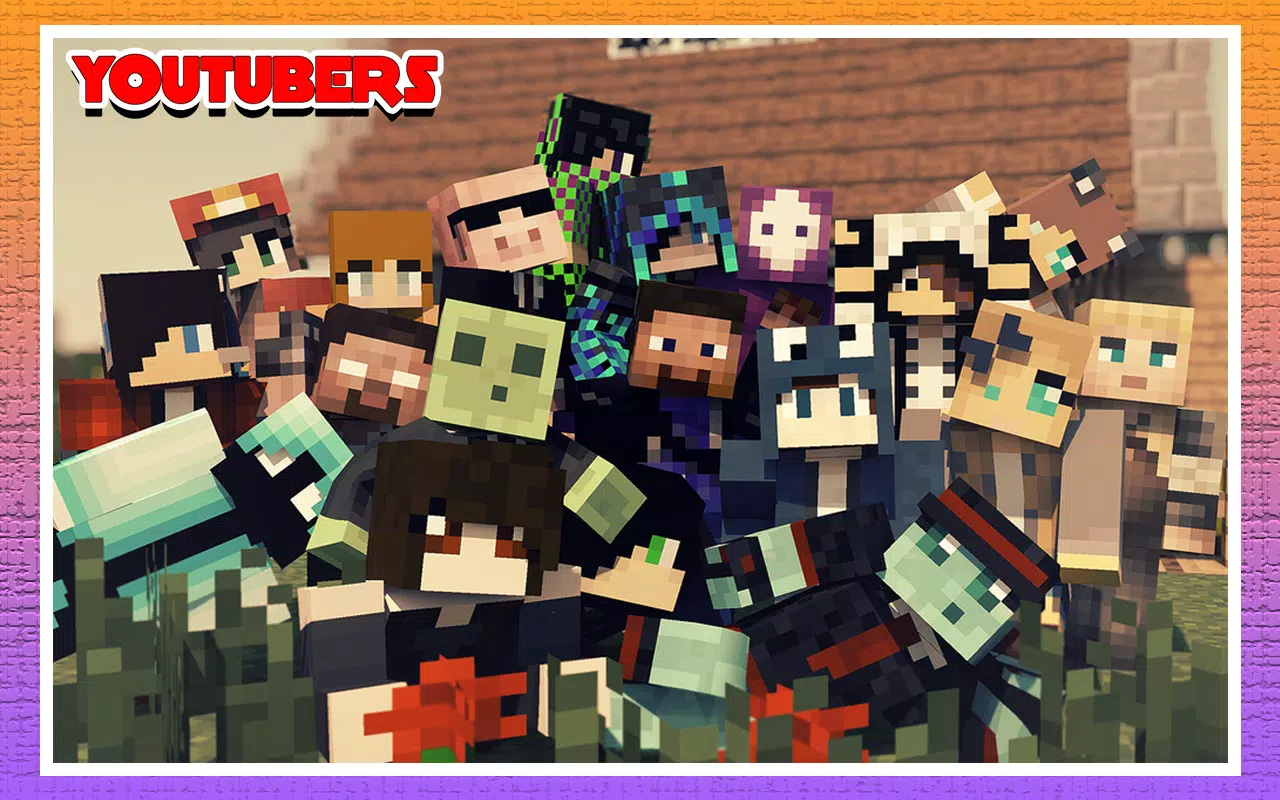 Tải xuống APK Mod Skin YouTubers for Minecraft PE cho Android