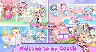 پوستر Chibi Doll Princess Dress up