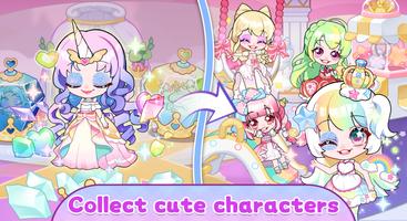 Chibi Doll Princess Dress up 截图 1