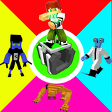 Mod Alien Ben of Skins MCPE PE ícone