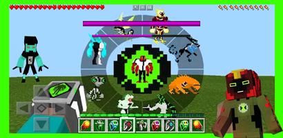 Mod Alien Ben of Skins MCPE PE ảnh chụp màn hình 1