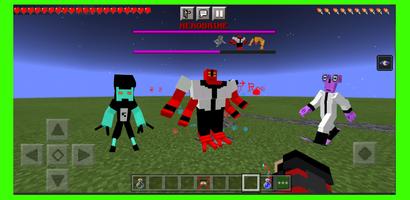 Mod Alien Ben of Skins MCPE PE ảnh chụp màn hình 3
