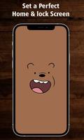 Cute Bear Cartoon Wallpaper HD Screenshot 3