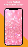 Girly Gitter Wallpaper HD Sparkly & Cute capture d'écran 2