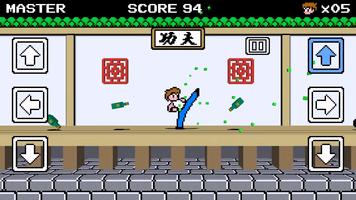 KungFu-Rush3D - NES-like Game 스크린샷 1