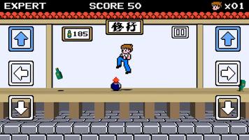 KungFu-Rush3D - NES-like Game captura de pantalla 2