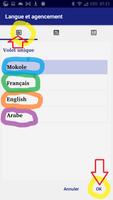 Mokole NT français Engl Arabe captura de pantalla 2