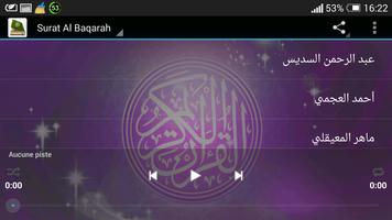 Baqarah MP3 سورة البقرة imagem de tela 2