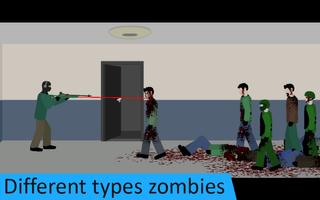 Flat Zombies: Defense&Cleanup ảnh chụp màn hình 1