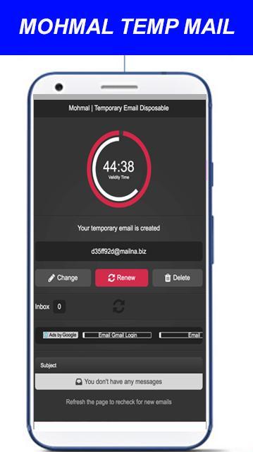 Mohmal Temp Mail بريد بريد مؤقت For Android Apk Download