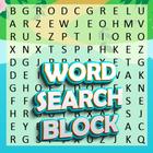 Word Search Block-icoon